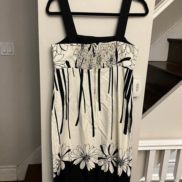 Vintage Deco Black and White Sundress - Picture 6 of 10